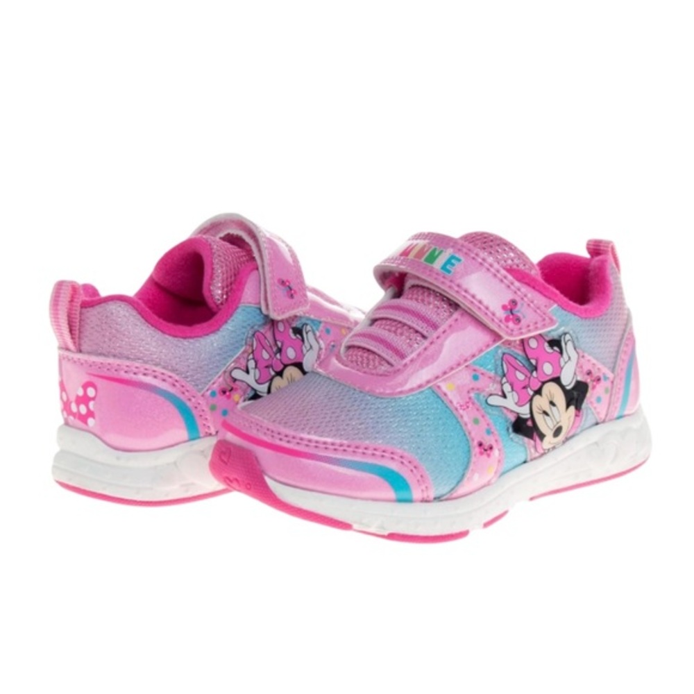 MINNIE MOUSE TODDLER GIRL LIGHT UP SNEAKERS
